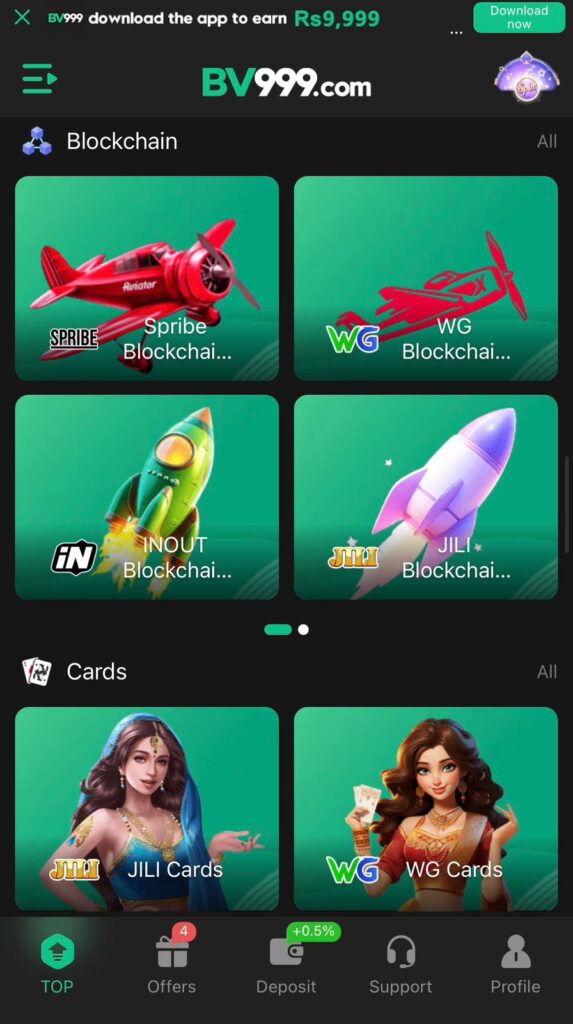 BV999 Games