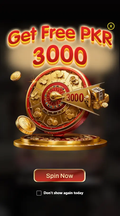 99.Game Spin to Win wheel offering rewards up to 3000