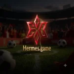 Hermes Game interface showing key features and modern gaming dashboard