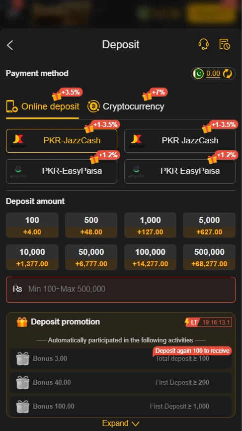 Jami777 Game secure payment gateway featuring instant deposits, fast withdrawals and multiple transaction methods